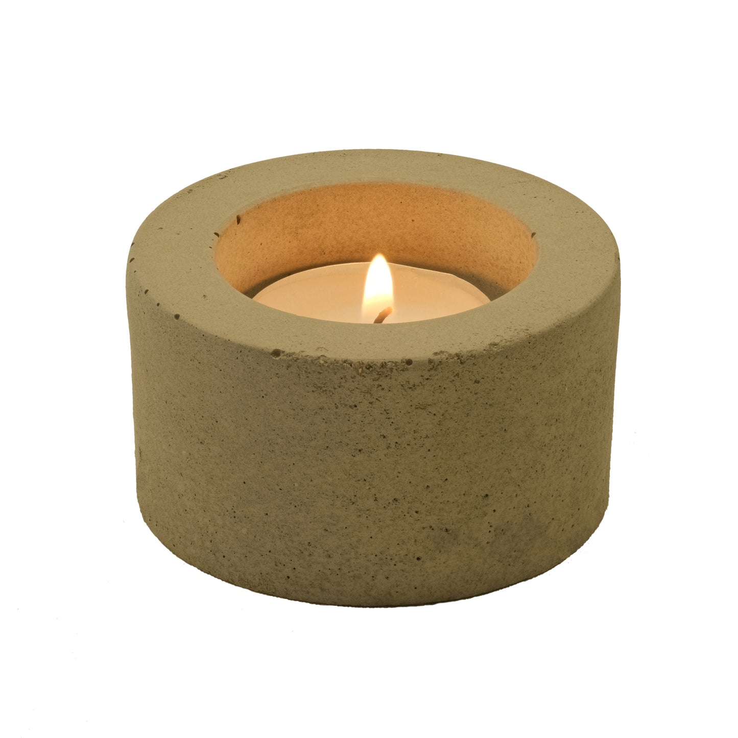 Teelichthalter aus Gussbeton