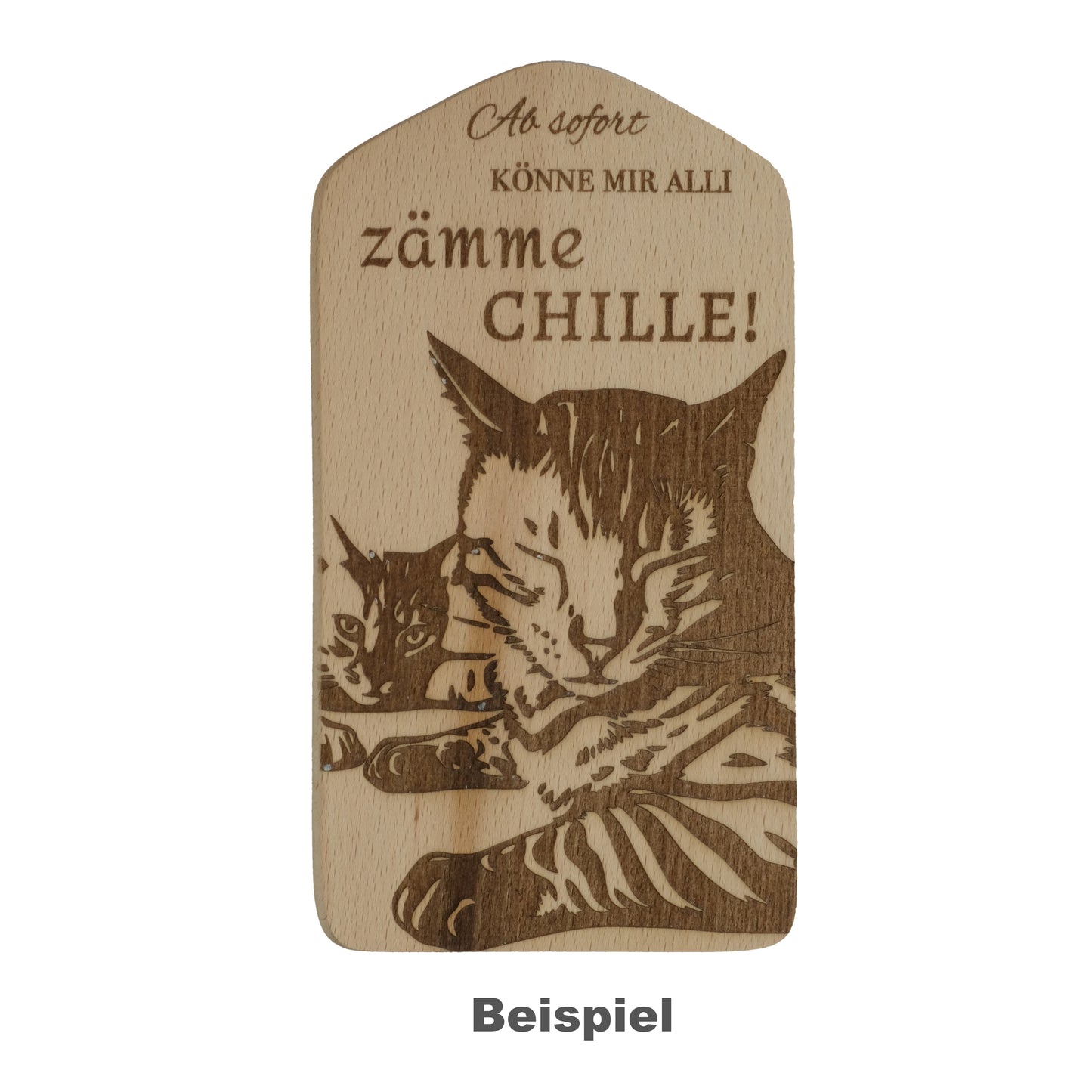 Planche à découper, gravée individuellement selon votre modèle