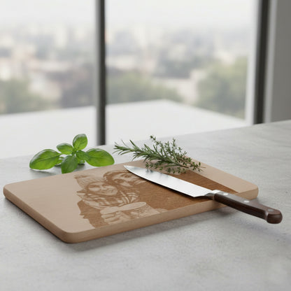 Planche à découper, gravée individuellement selon votre modèle