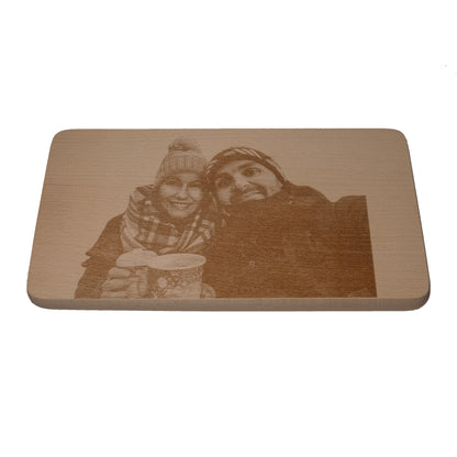 Planche à découper, gravée individuellement selon votre modèle