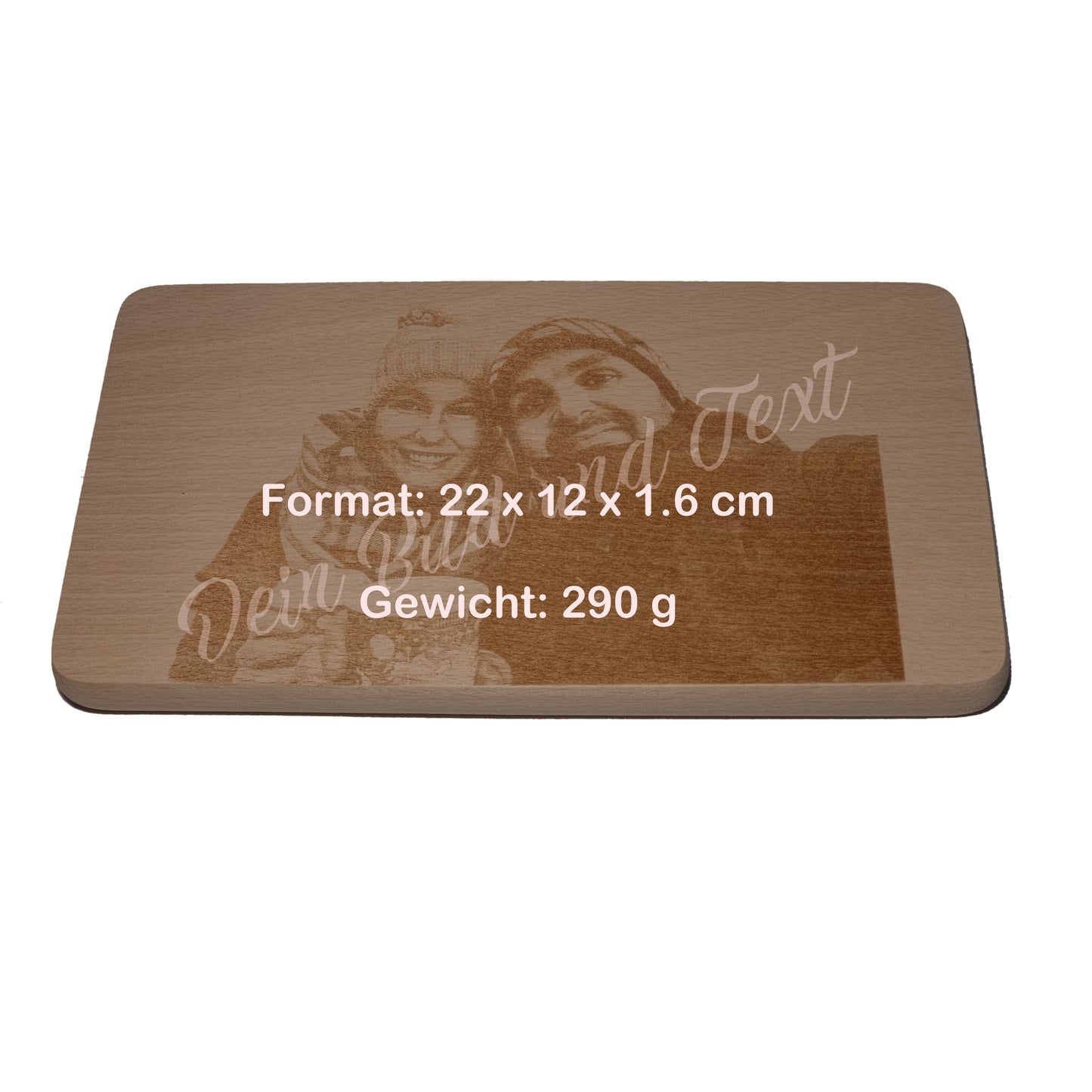 Planche à découper, gravée individuellement selon votre modèle