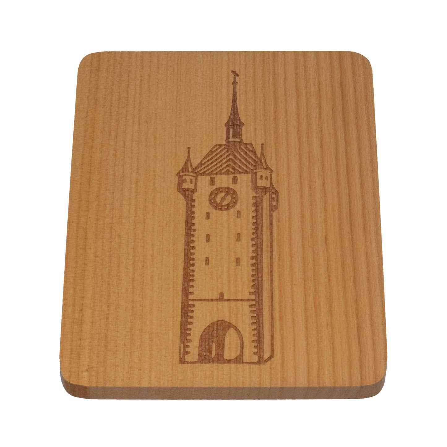 Untersetzer "Stadtturm Baden" für Raclettepfännchen
