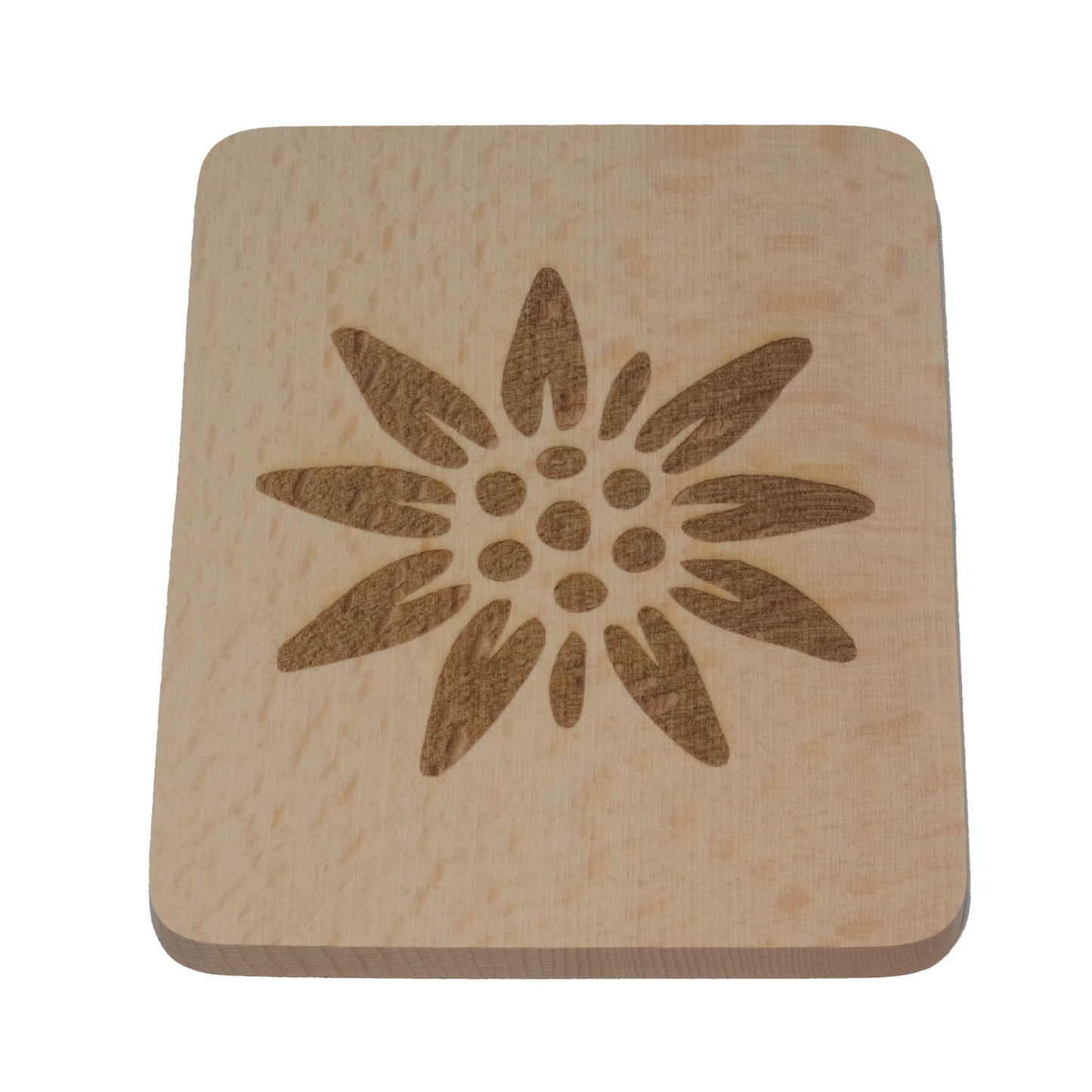 Untersetzer "Edelweiss" für Raclettepfännchen