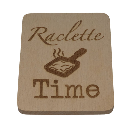 Untersetzer "Raclette Time" für Raclettepfännchen