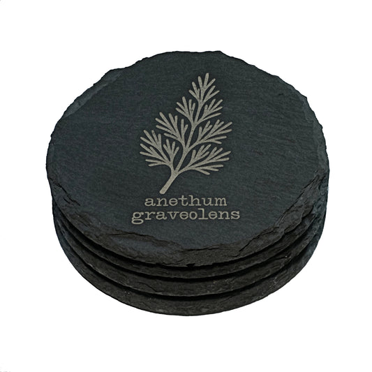 Coasters "Swiss Summit" in a pack of 4